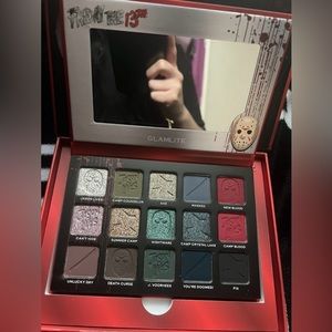 Friday the 13th eyeshadow palette